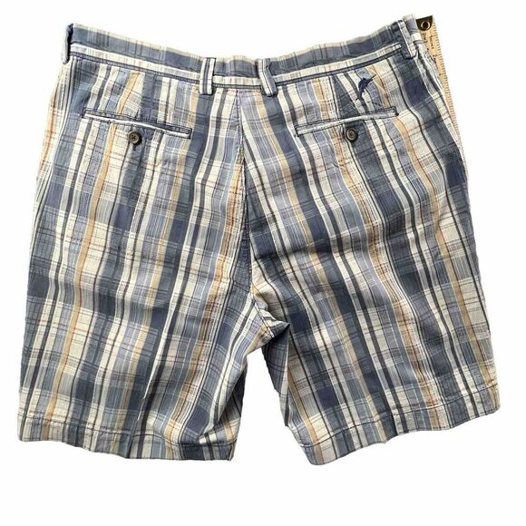 Tommy Bahama Men's Size 38‎ Cotton Blend Plaid Short - Picture 2 of 9